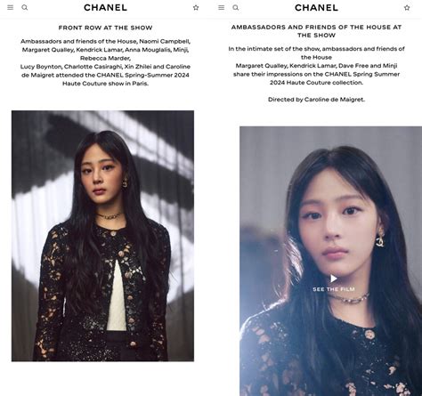 Netizens in Awe as NewJeans Minji Becomes Chanel .